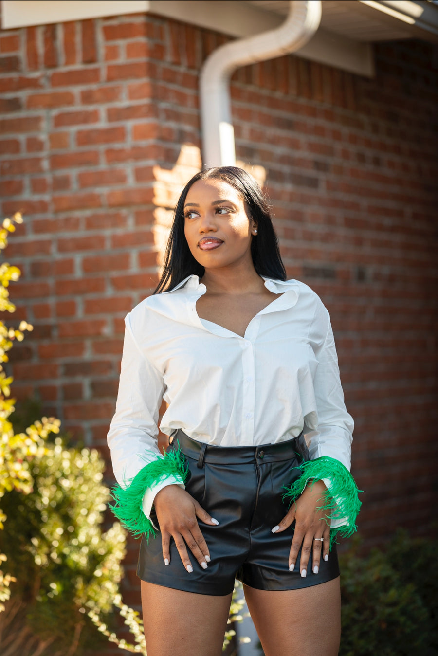 Cuffed Up Top (Green)